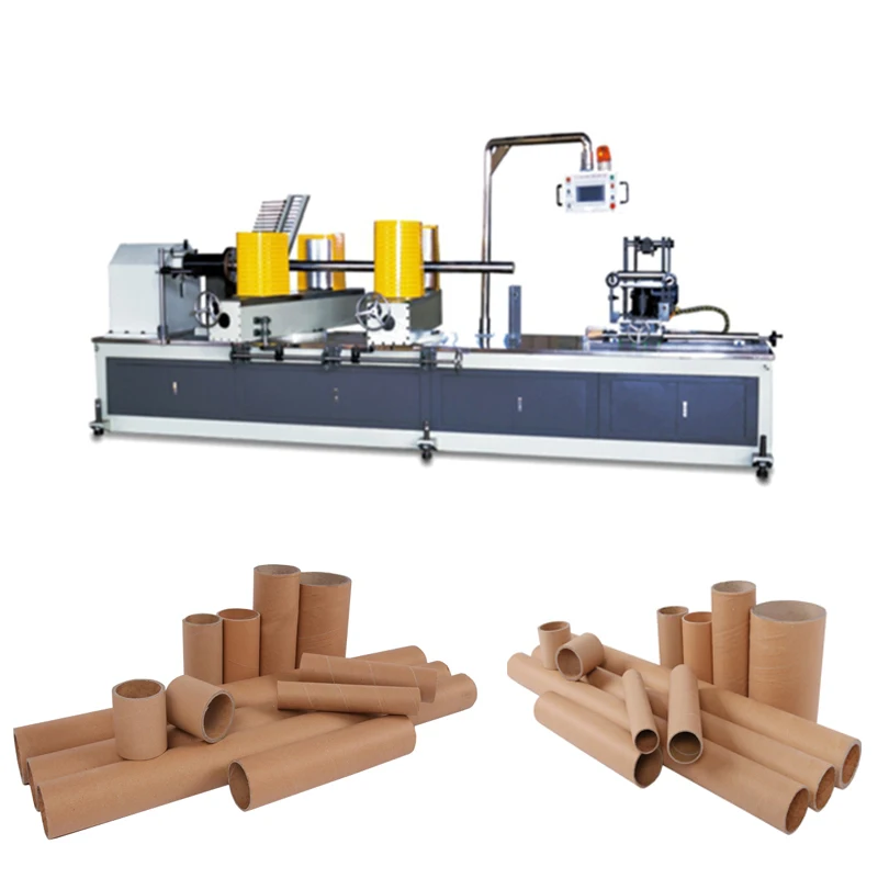 

Digital Control Spiral Cardboard Core Kraft Paper Tube Hine