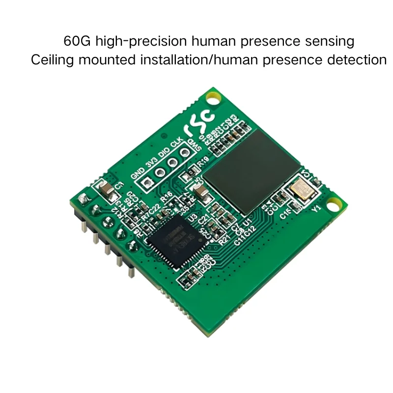 LD6001B Бесплатная доставка, высокоточный многоцелевой 3D индукционный миллиметровый радарный модуль, волновой радар