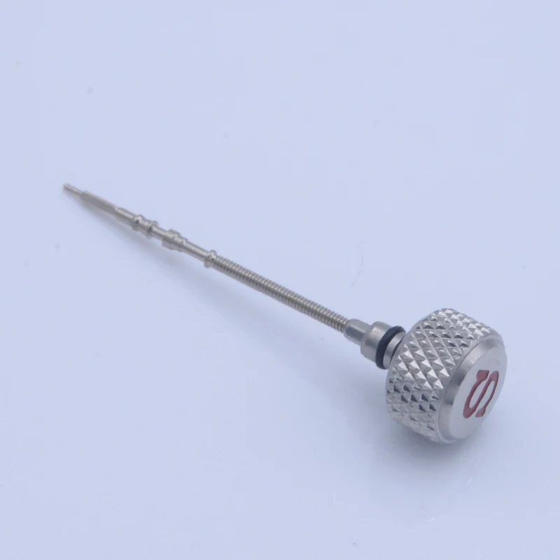 Knurled SKX007 Watch Crown Fit SKX007 SRPD Watch Case Crown Signed 'S' Mod Parts Fit 4R35 4R36 7S26 NH35 NH36 Movement Crown