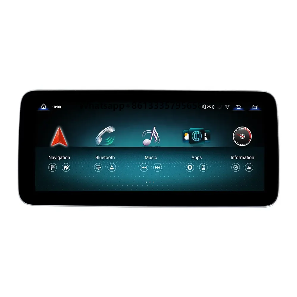 

Mercedes Benz C Class W204 W205 Car Multimedia Screen GPS CarPlay Function 8GB RAM USB SD Card FM Transmitter 1-Year Warranty