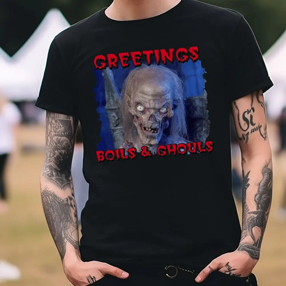 The Crypt-Keeper Greetings Boils & Ghouls T-Shirt S-3XL Tales From The Crypt