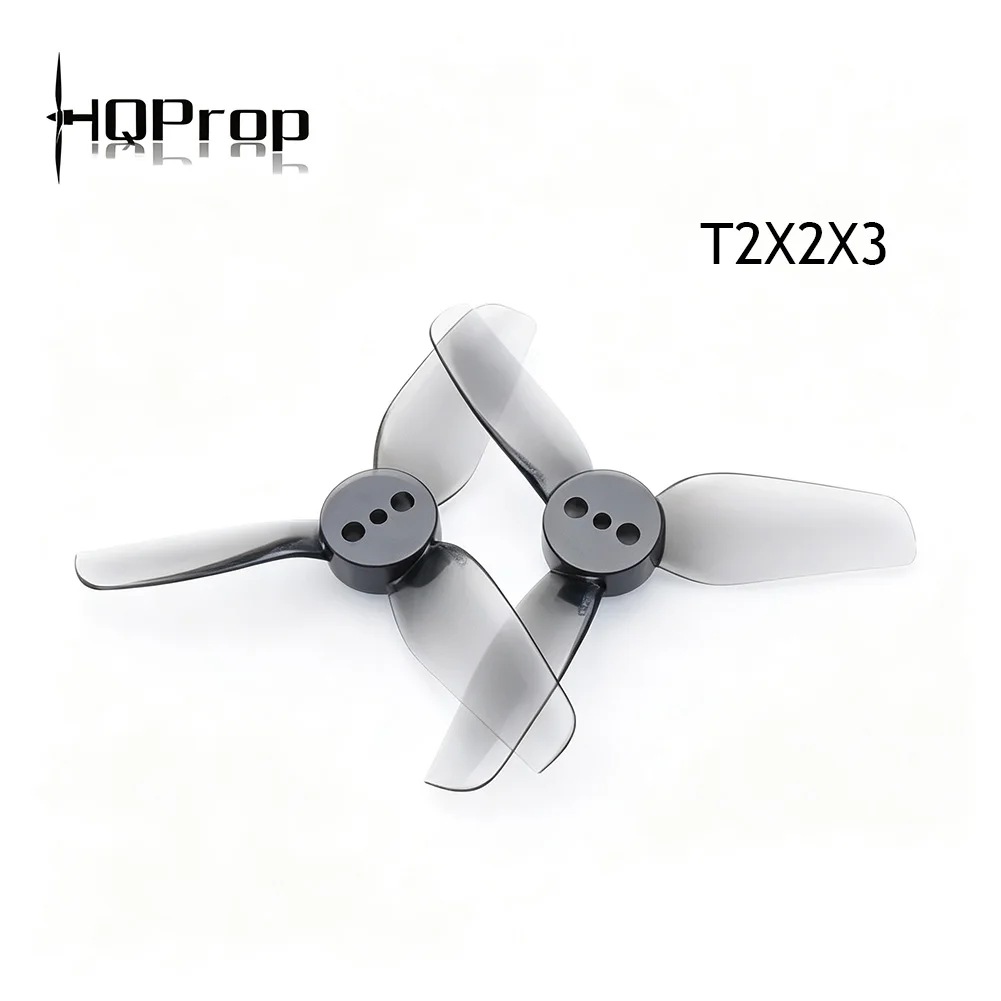 2Pairs(2CW+2CCW) HQPROP T2X2X3  Propeller for Micro FPV Racing Drone