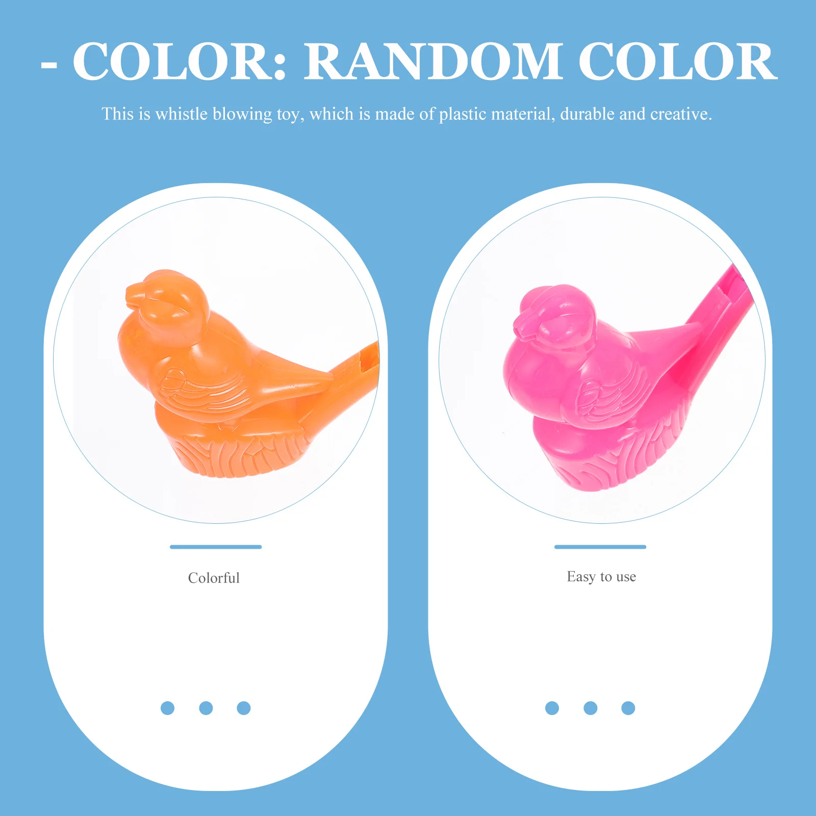 16 stuks plastic kleurrijke vogelwaterfluit voor kinderen cartoon fluitje speelgoed verjaardagscadeau partij gunst muzikale baby