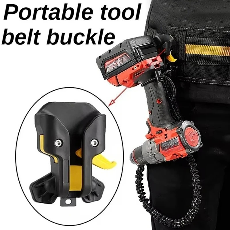 

Portable Power Tools Quick Hanging Hooks Electrician Waist Tool Storage Electric Drills Organizer Hook Anti-fall Accessories