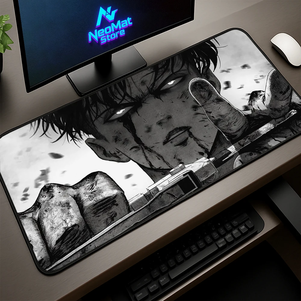 

Attack on Titan Mouse Pads Gaming Accessories Desk Mat Large Mousepad 90x40 Deskpad Keyboard Long Pad Mausepad Anime Carpets
