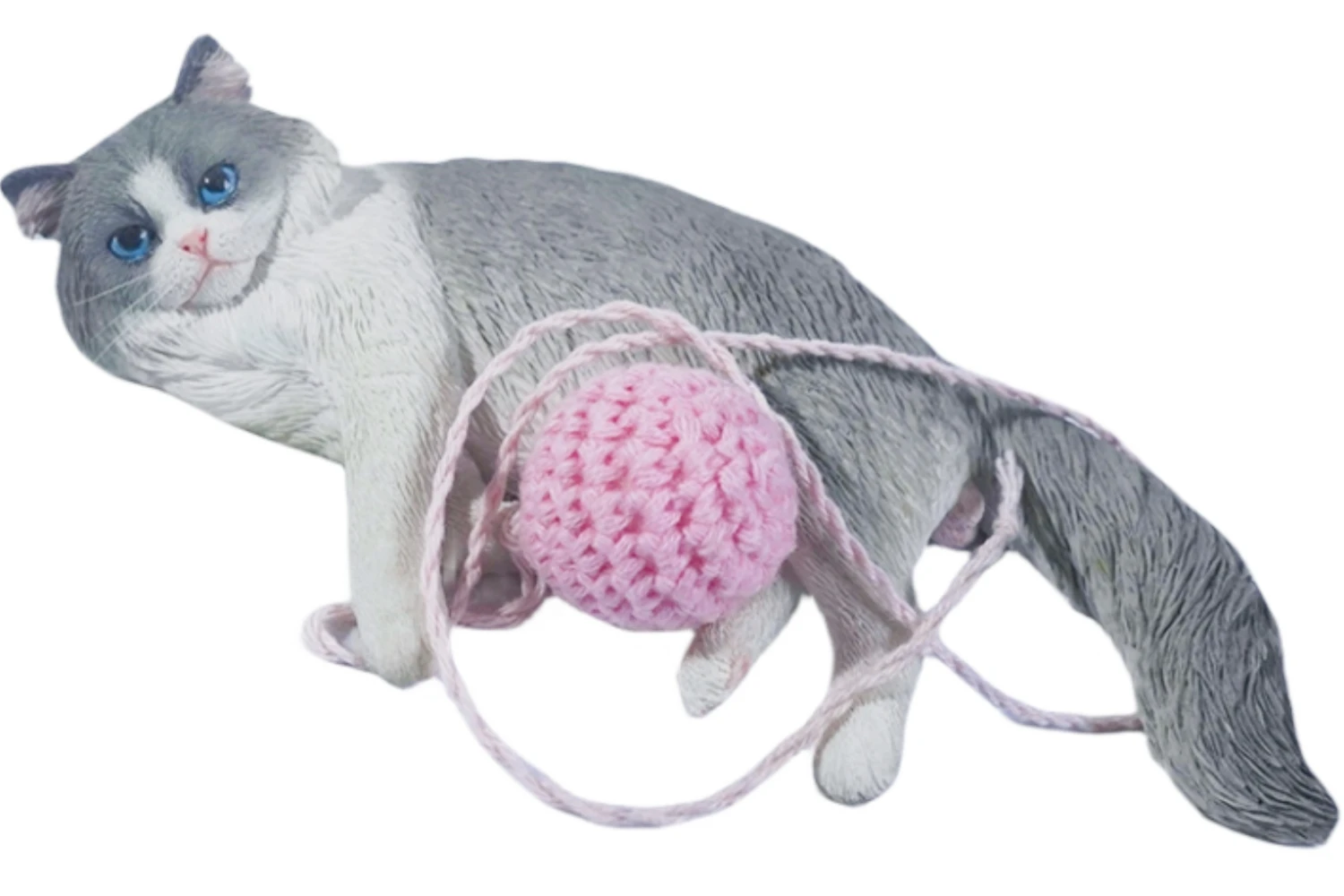 

HiPlay JXK Cat Ragdoll 3.0 Expertly Hand-Painted Lifelike Safe Resin 1:6 Animal Figurine