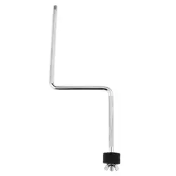 Heavy Duty Metal Z-Shape Cymbal Boom Arm Stand Adjustable Drum Rod Replacement Part for Drum Set Durable Stable Cymbal Holder