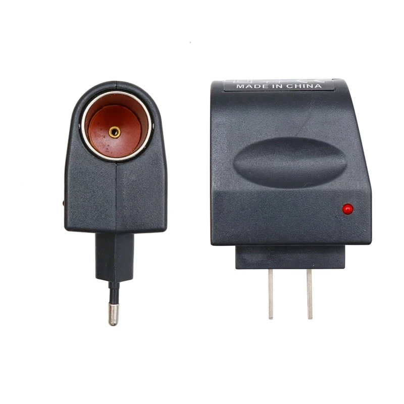 Accendisigari universale per auto universale portatile AC 220V a DC 12V EU US Plug adattatore di alimentazione per auto adattatore presa convertitore