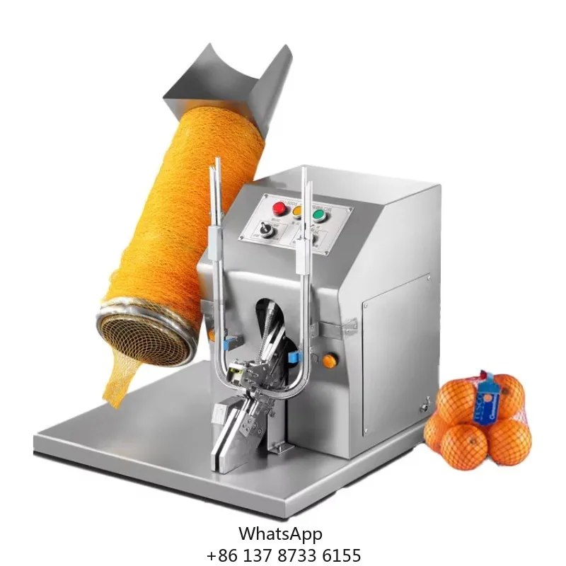 Fruit Vegetable Net Bag Packaging Machine Automatic Clipping Machine Plastic Twist Tie Machine