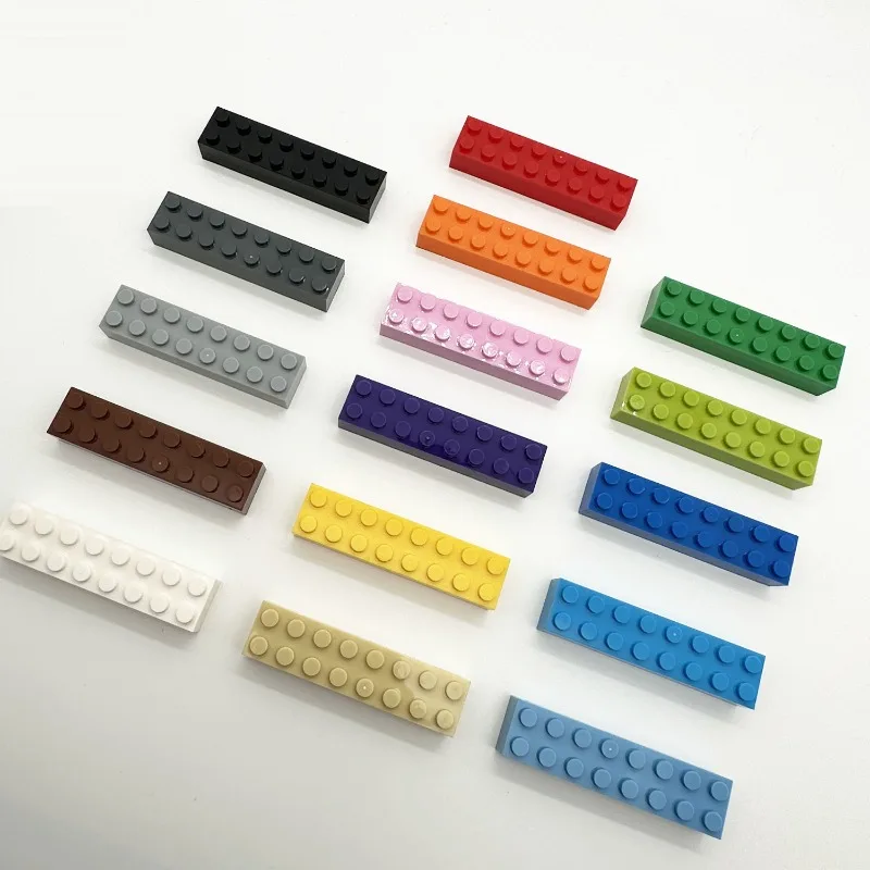 2x8 Building Bricks Bulk Small Particle Thick Blocks Compatible with Major Brands for DIY Projects Kids Toys Gift view 4