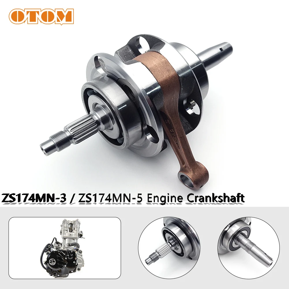 

Motorcycle CRANKSHAFT ASSEMBLY For ZONGSHEN Engine Parts ZS174MN-3 CBS300 ZS174MN-5 NB300 4-stroke Water-Cooled Connecting Rod