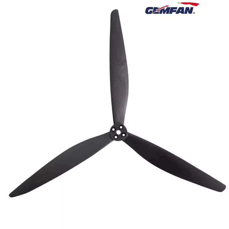 Gemfan Qianfeng-Lâminas dianteiras e reversas, Classe X, Classe X, Lâmina de aeronaves, Crossover, Resistência a falhas, 13 ", 1308