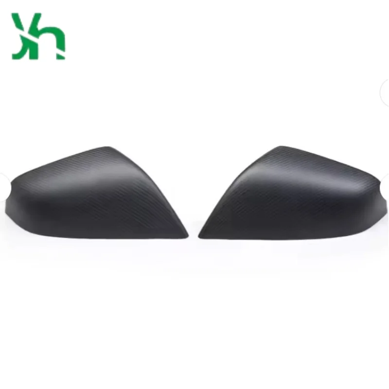 マットカーボンファイバーミラーカバー 2014-2020 テスラ モデルS 外装アクセサリー 2個入り
