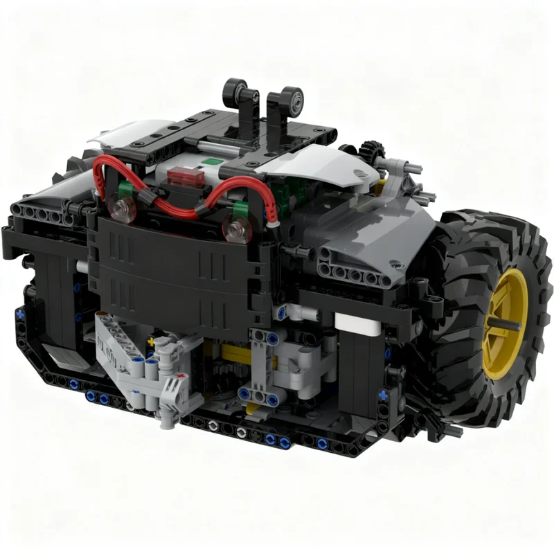 833 piezas, modelo de bloques  - Art Craft Robot reseña y precio