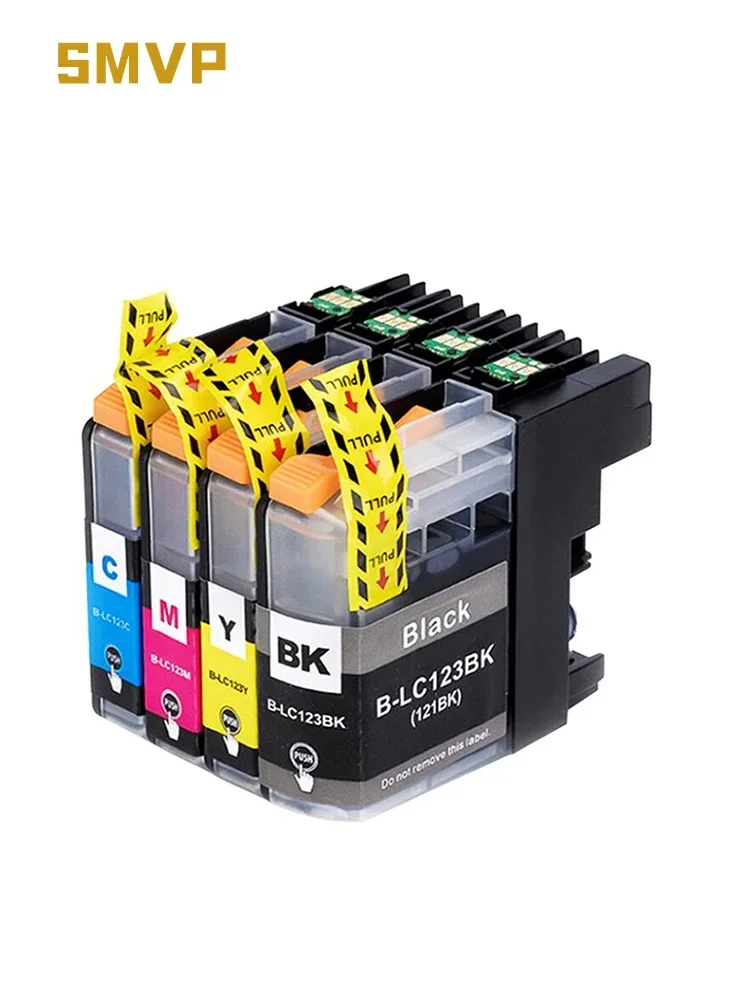 Cartuchos de tinta compatibles con impresora Brother LC123 XL, LC123, MFC, J4410DW, J4510DW, J870DW, J4710DW, DCP, J4110DW, J132W, J152W, J552DW
