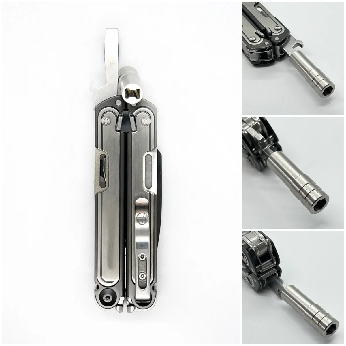 Imagem -03 - Luva de para Chave de Fenda Adaptador de Extensão Leatherman t2 t4 k2 k4 p2 p2 p4 Arc Faça Você Mesmo Acessórios pc Aço Inoxidável