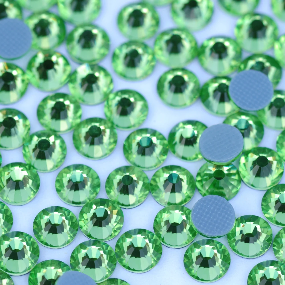 Pubrilex ACME 2058HF Hotfix Strasssteine zum Aufbügeln, Glitzer-Aufkleber, Strassperlen für DIY-Kleidungsdekorationen – Detail 8