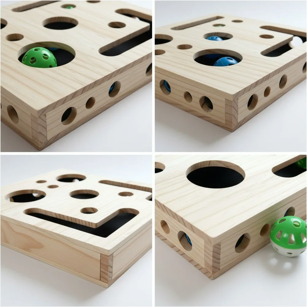 مع جرس الكرة القط صندوق ملف الأظافر الصنفرة داخل لعبة القط التفاعلية التفاعلية متاهة نفق القط الخدش المشاركات داخلي #5