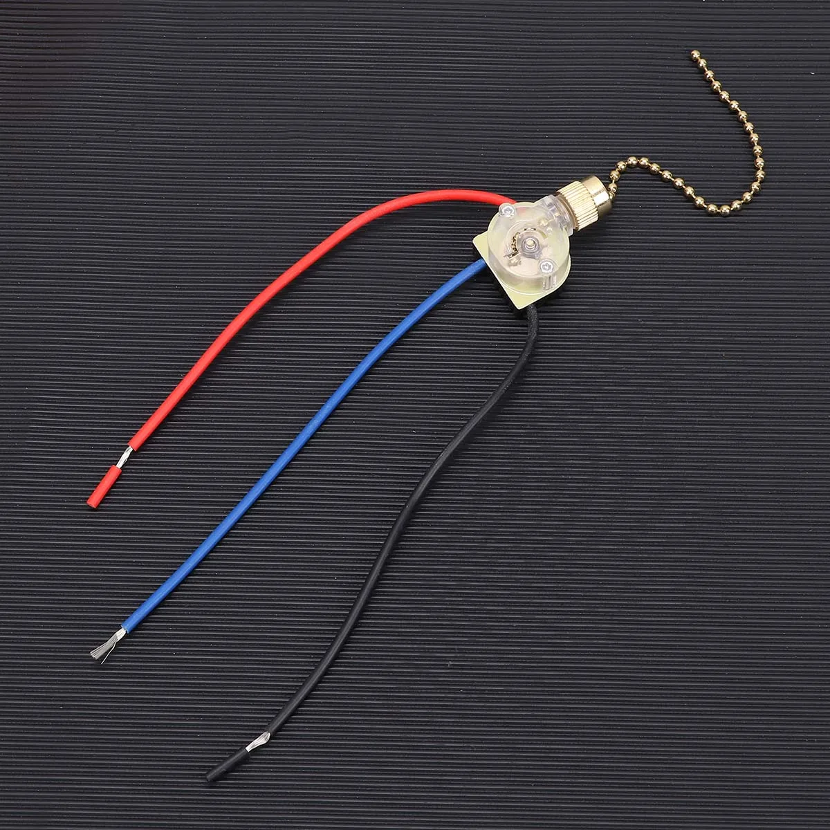 

2PCS Pull-wire Ceiling Fan Pull-Chain Switch Switch Cord Chain On-off Compatible Durable Home Shop Hardware