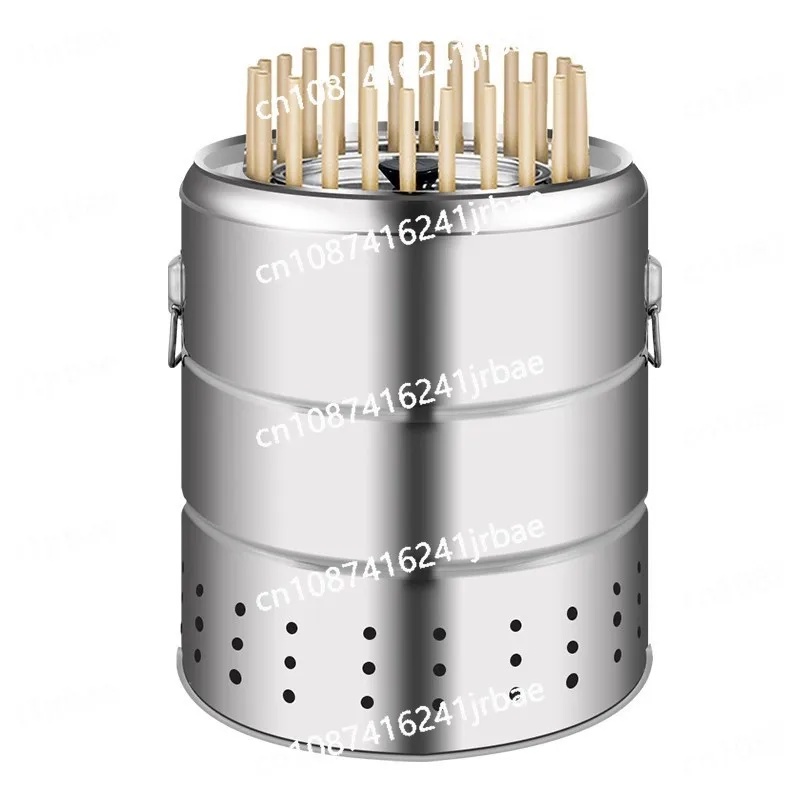 

Гриль с запахом из нержавеющей стали, угольный гриль, бездымный гриль, решетка для приготовления пищи, портативная печь для кемпинга, бытовые инструменты для барбекю