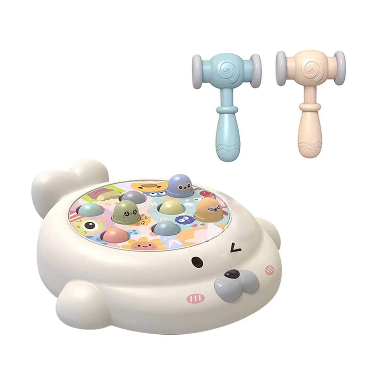 

A72I Children Early Educational Toy Toys for Baby Boys Toddler Music Whack A Mole Game Toy Kid