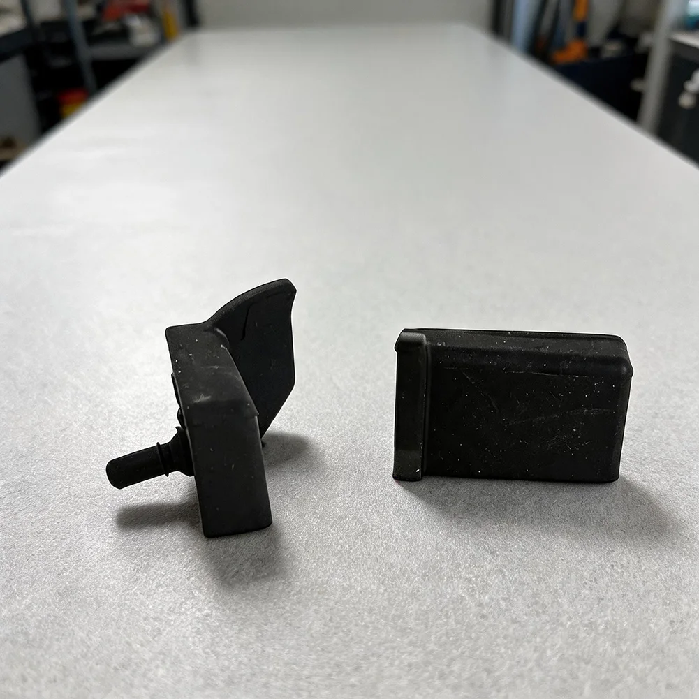 Pair Door Stopper For For Toyota For Hilux For SR5 Cab 2015-2023 Rubber Black Replacement Part 85643-0K010 85643-0K020