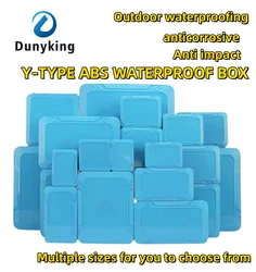 NEW Waterproof Blue DIY Housing Instrument Case ABS Plastic Project Box Storage Case Enclosure Boxes Electronic Supplies