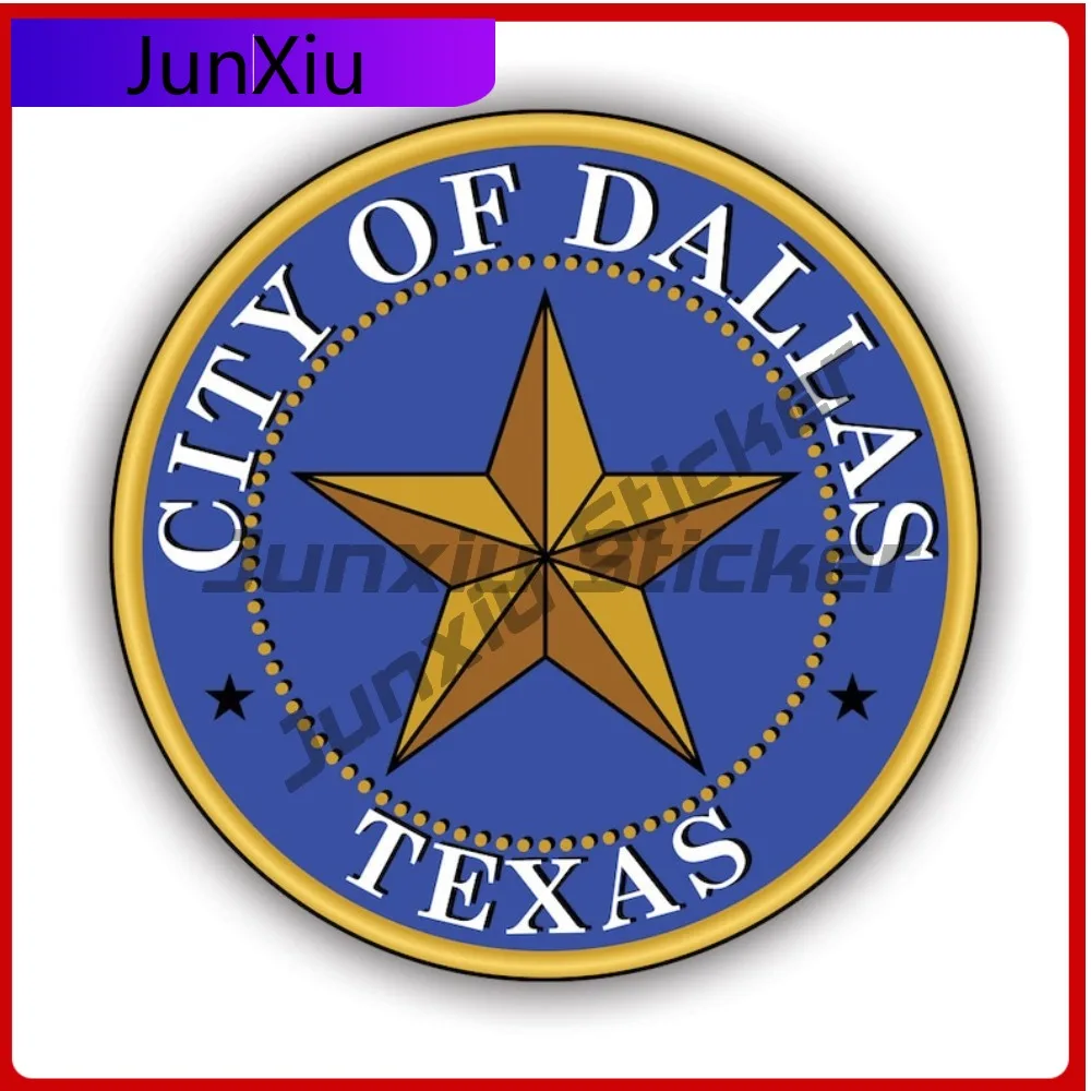 

Seal Of Dallas Weather Resistant Fade Resistant Anime Style For Car Body Bumper Rear Windshield Self Adhesive No Residue