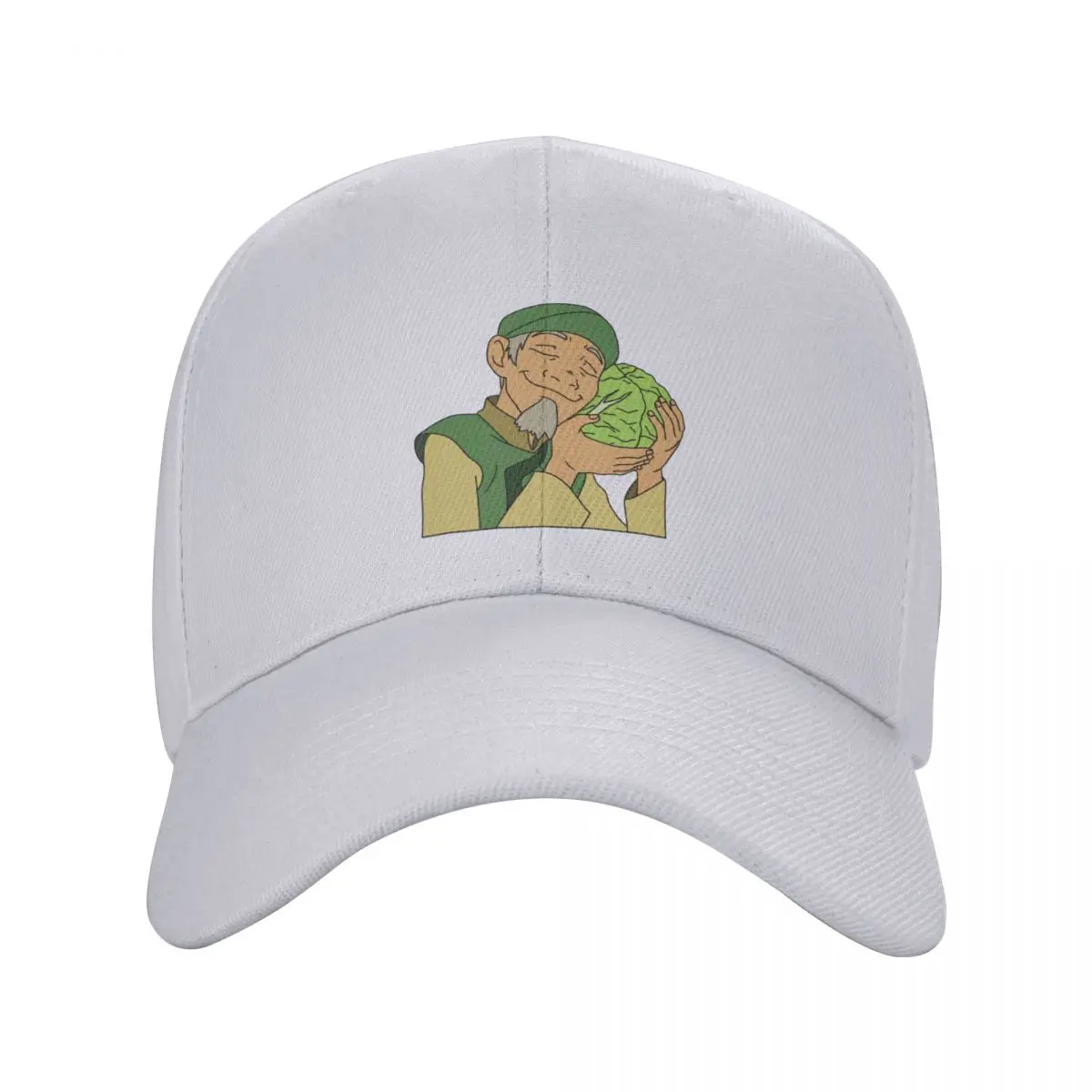 Cabbage Man Baseball Cap Horse Hat Anime Man Women's