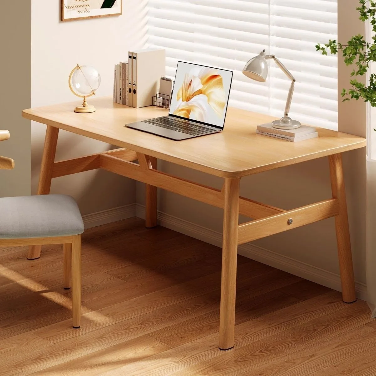 Computer Desk Desktop Home Learning Writing Rectangular Workbench Single Office Desk Chair Small Table Simple
