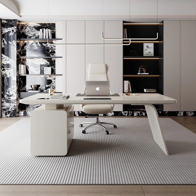الجمالية الشمال مكتب مكتب فاخر التنظيم التنفيذي تخزين مكتب عمل الحد الأدنى عرض Mesas Escritorio أثاث المنزل