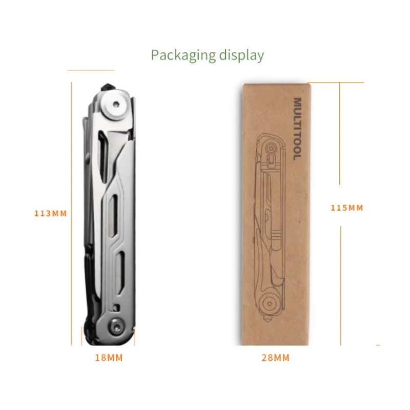 Imagem -06 - Bhbt-mini Multitool Folding Knife Pocket Knife Tesoura Chave de Fenda Tático Camping Ferramentas de Sobrevivência ao ar Livre Edc em 1