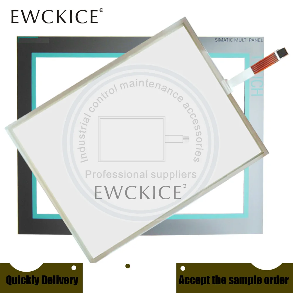 NEW MP377 15Inch HMI MP377-15 6AG1644-0AB01-4AX0 PLC 6AV6644-0AB01-2AX0 Touch Screen Panel  Front Label Film Front plastic case