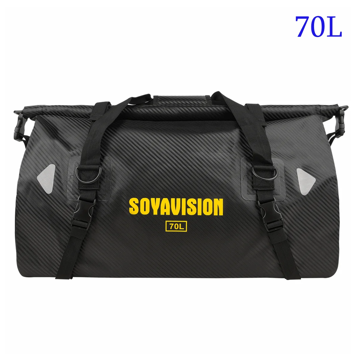 Motorfiets Waterdichte Staarttas Reizen Outdoor Droge Bagage Roll Pack Bag 20/40/66 Motorbagage Rugzak Motorfiets Zadeltas
