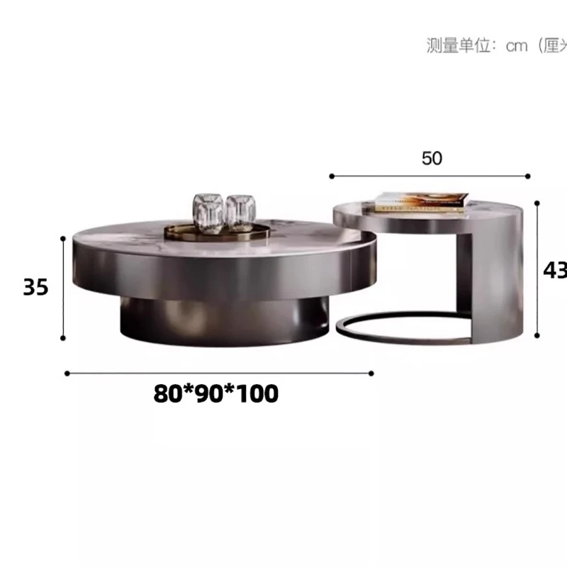 

Unique Side Table Luxury Design Elegant Simple Coffee Tables Creative Premium Mobili Arredamento Casa Living Room Furniture