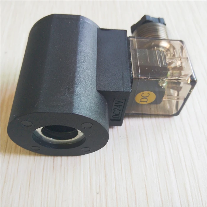 Copper core cartridge valve hydraulic solenoid valve coil inner hole/aperture 16mm length 51mm AC220V/DC24V