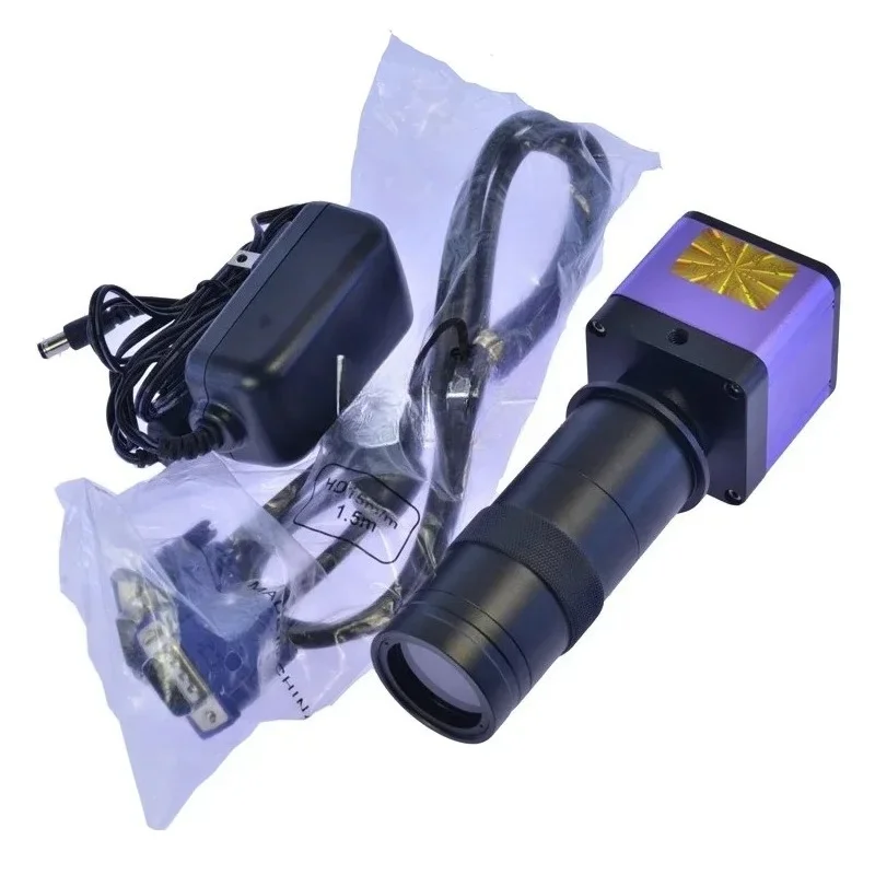 HD 1/3 Inch CMOS Universal Digital Microscope Eyepiece Camera Lens 60FPS High-Speed Anti-Glare VGA