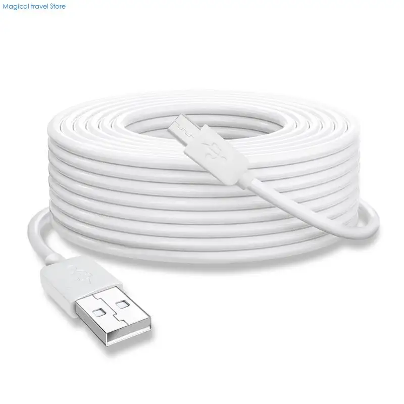 N2UB USB to Micro USB Cable for Thermometer / Camera / CCTV Camera 10m/15m