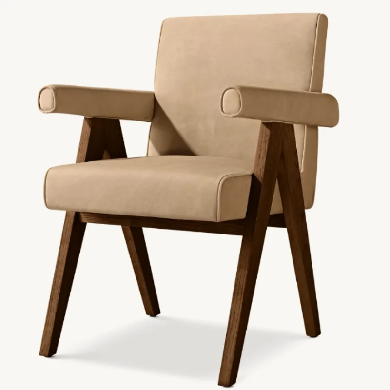 

American Simple Restaurant Furniture Dining Chair Armchair Hotel Villa Can Be Customized Furniture Factory Direct Sales