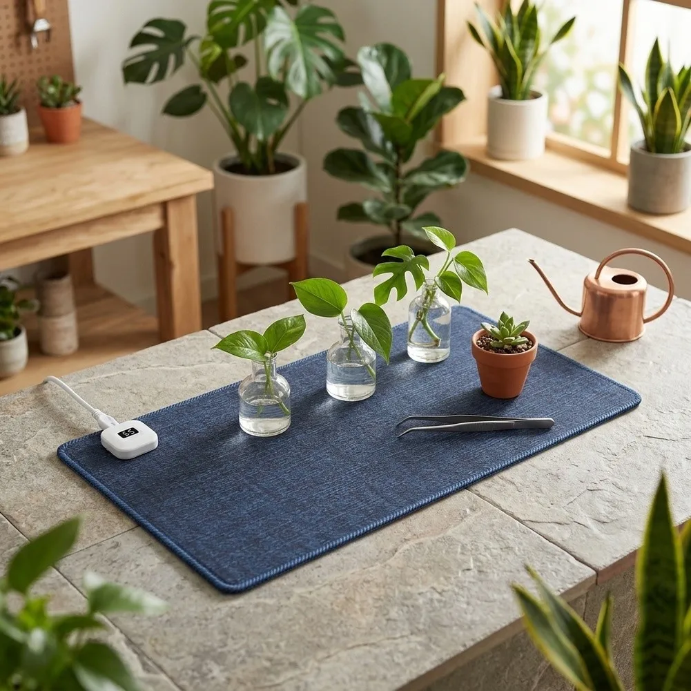 Desk-Specific Heating Pad Offering Customizable Warmth Levels and Efficient Heat Distribution for Extended Comfort