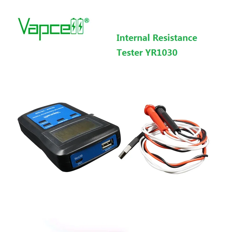 Vapcell YR1030 High Precision 30v Battery Internal Resistance Life Capacity Tester Car Battery Analyzer test Lead Acid Li-ion