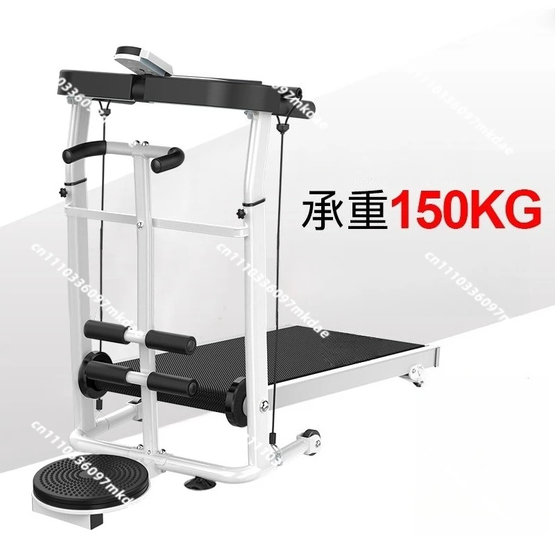 Treadmill household silent, small foldable electric walker,