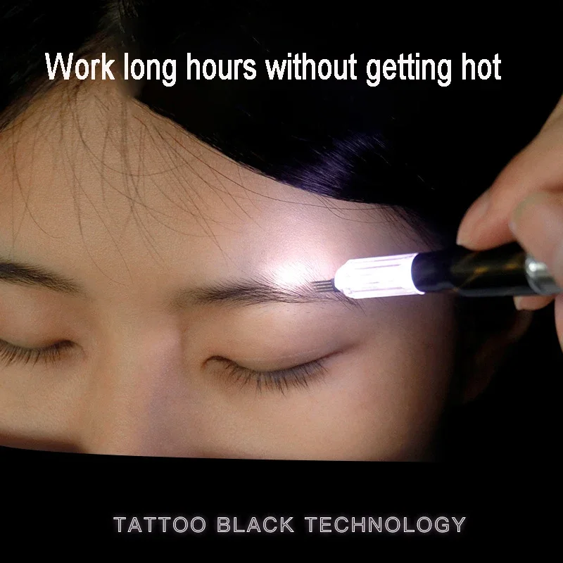 

Professional 3D Eyebrow Embroidery Tattoo Manual Projection Pen Eyebrow Lip Semi-permanent Tattoo Accessories With Battery