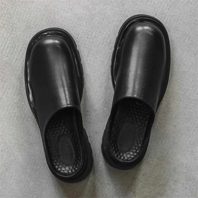 Nouvelles pantoufles Baotou po - Street Fashion High End avis et prix