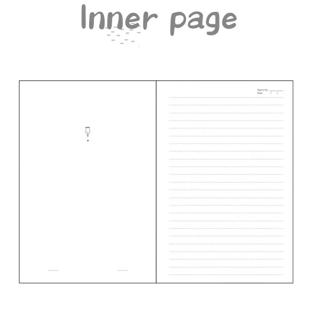 

Little Fresh Macaron Color A5 Notebook 224 Pages Waterproof Cover Student Notebook with Buckle Wear-resistant Handbook Student