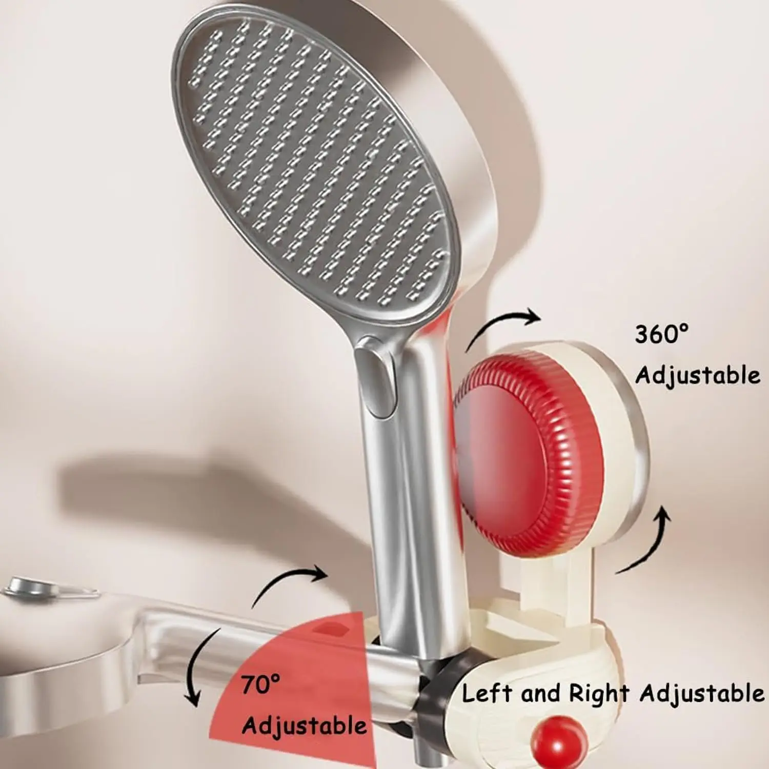 360-°-Регулируемый-держатель-для-душа-—-без-сверлильного-всасывающего-кронштейна-поворотный-и-регулируемый-по-высоте-водонепроницаемый-дизайн-прочная-ручка