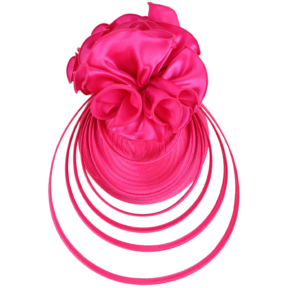 Fascinators for Women Banquet Headdress Tiara Bride Wedding Hat Tea Party Headband Decorate Hair