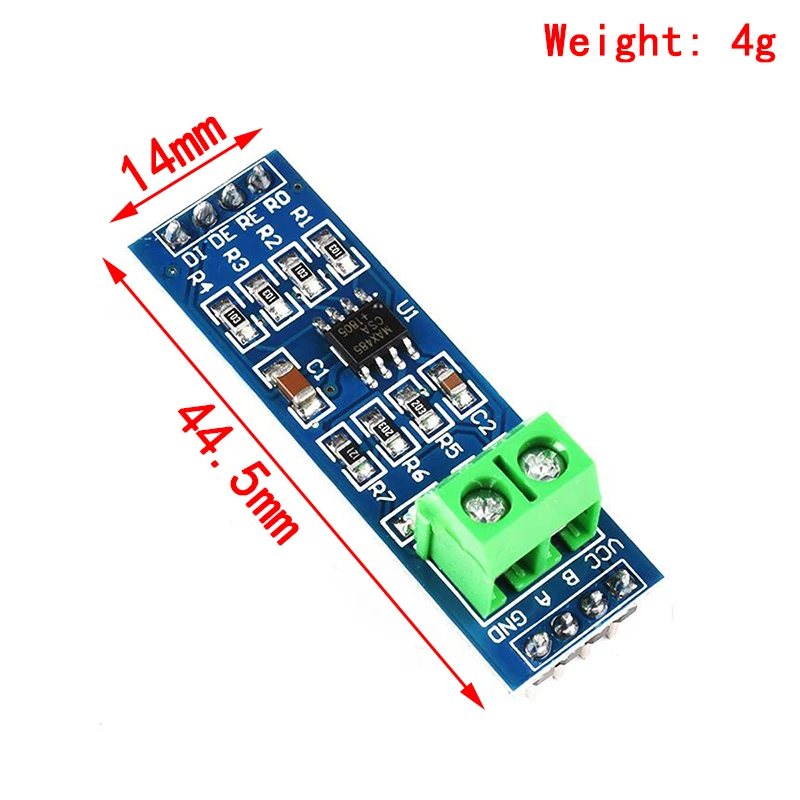 5PCS MAX485 Module RS-485 TTL Turn RS485 MAX485CSA Converter Module For Arduino Microcontroller MCU Development Accessories