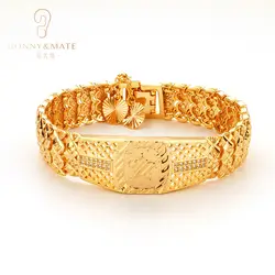 New Women's Jewelry Bracelet 24K Gold Plated High Quality Gold Bracelet Fashion Jewelry