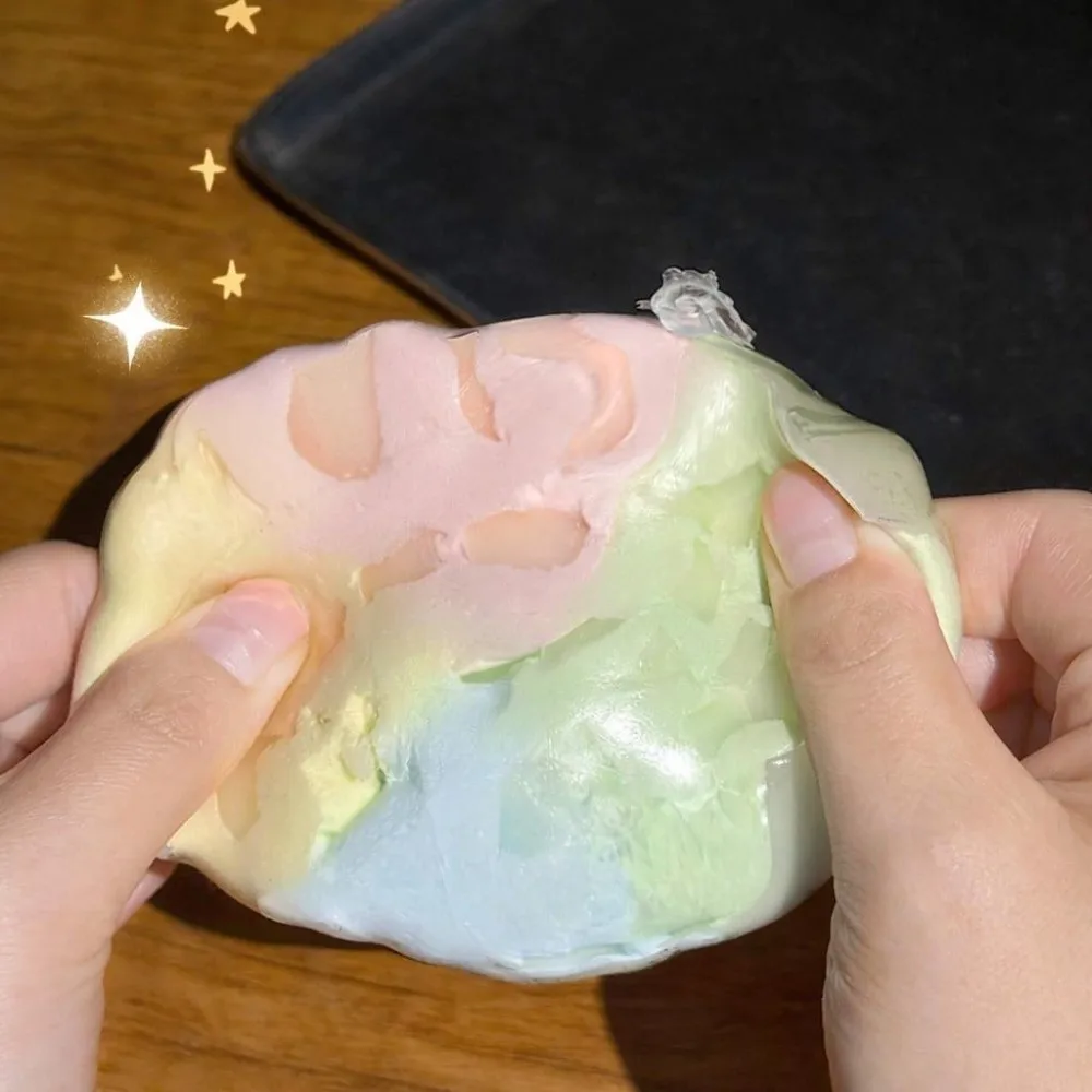Green Grape Design Wax Cracking Squeeze Toy Crackable Texture Handmade Craft Crispy Stress Balls Crispy Feel Soft TPR view 5